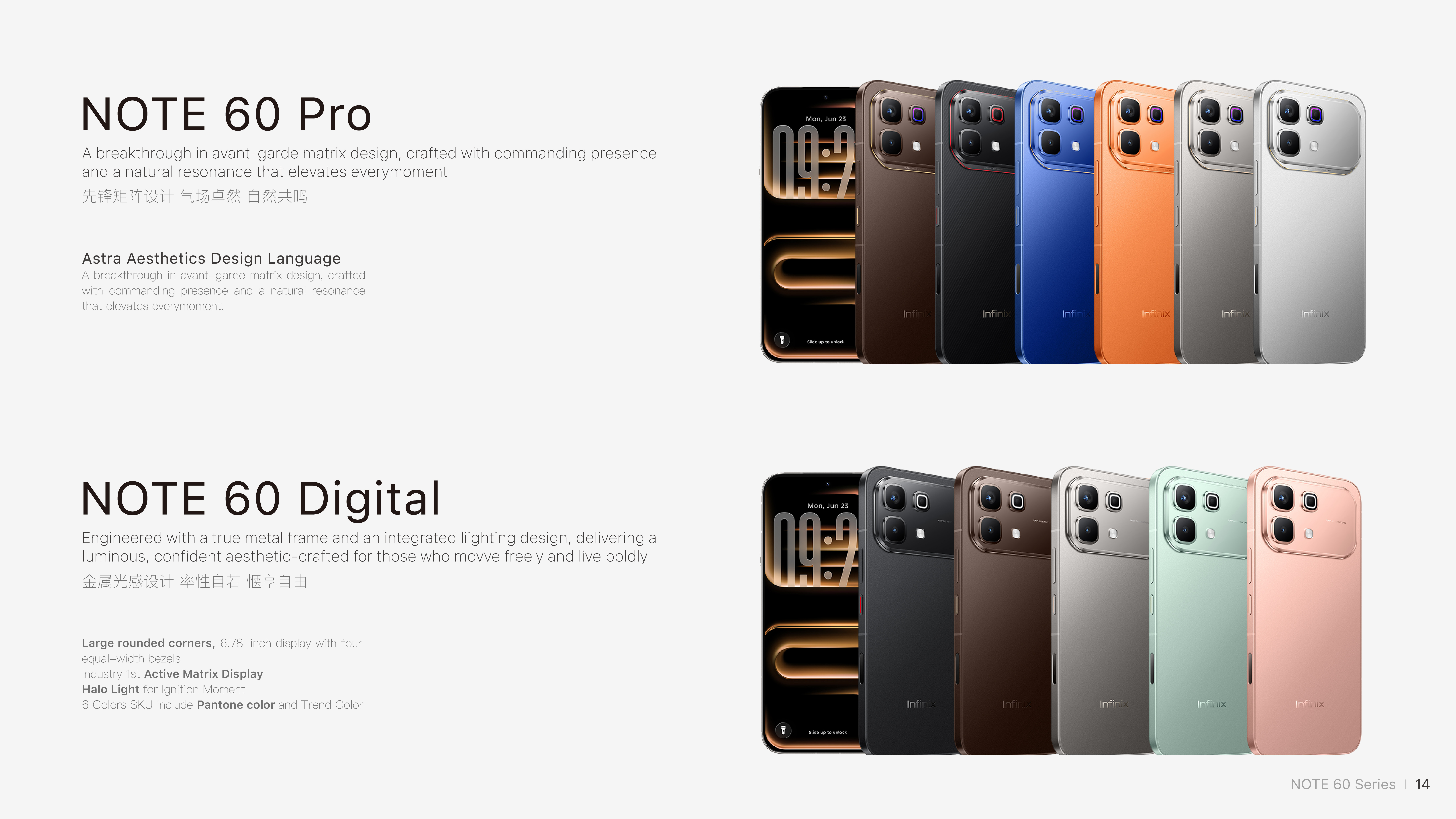 NOTE 60 Pro and Digital board