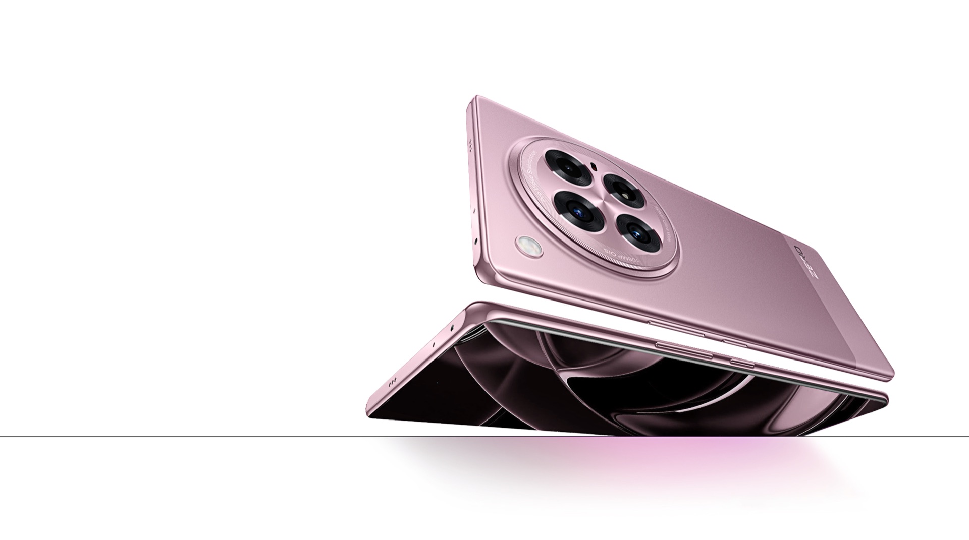 ZERO40 5G violet phone product cover render