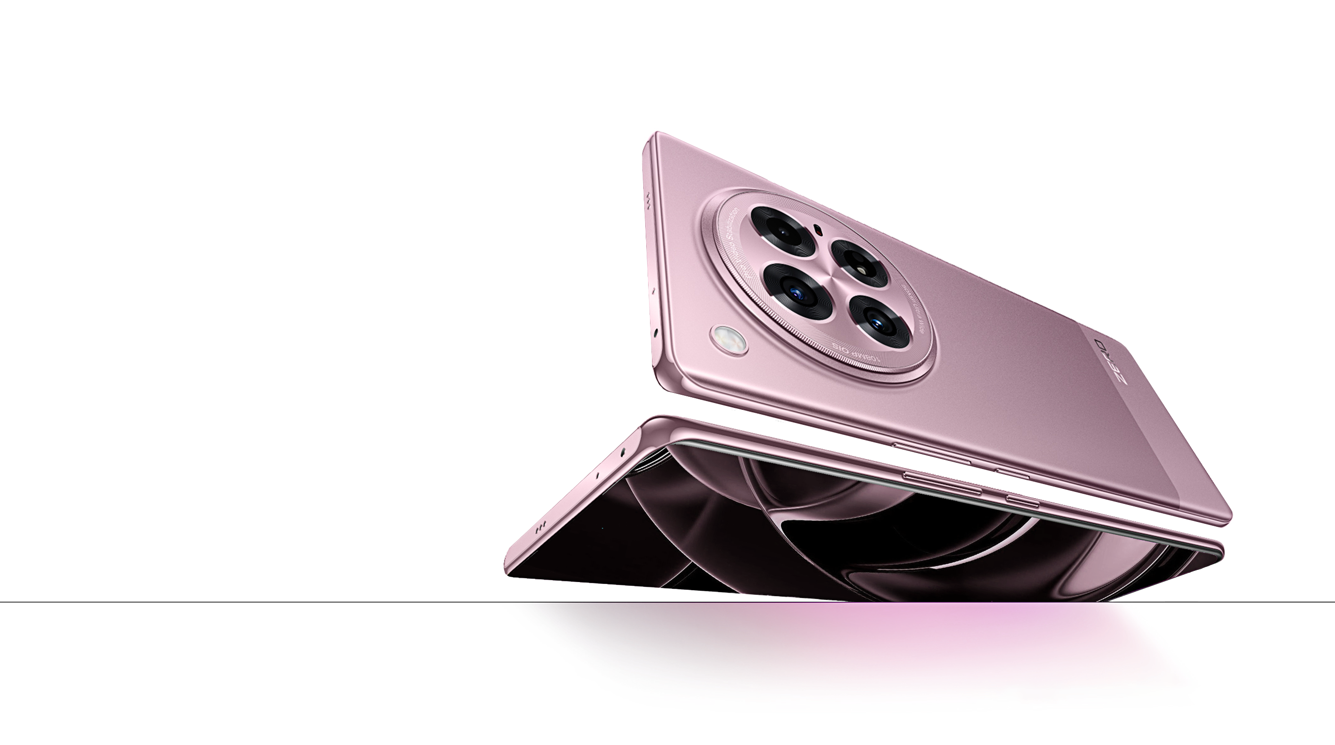 ZERO40 5G violet phone product cover render